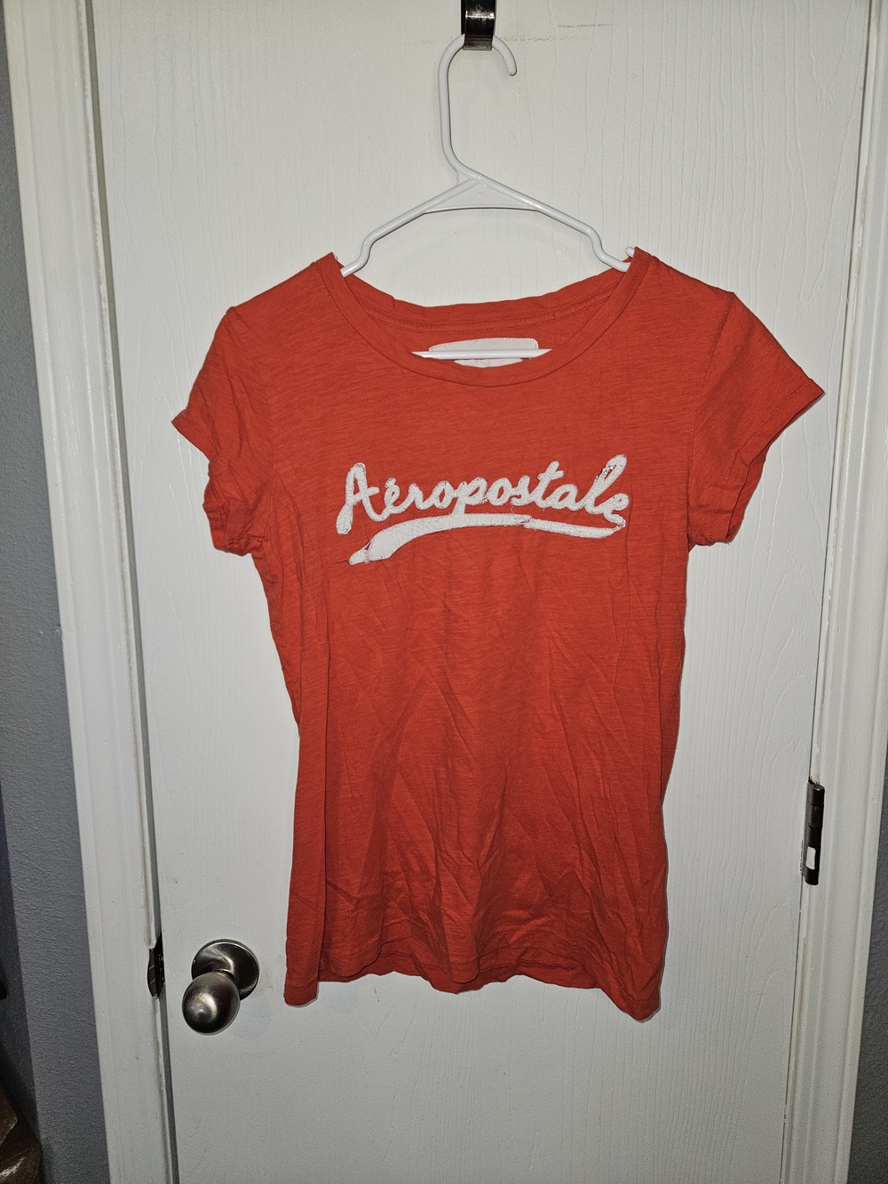 Aeropostale Women’s Red/pink Logo Tee